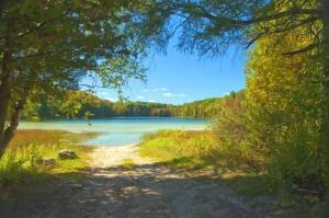 Scenic view of Wellston Michigan real estate and landscape